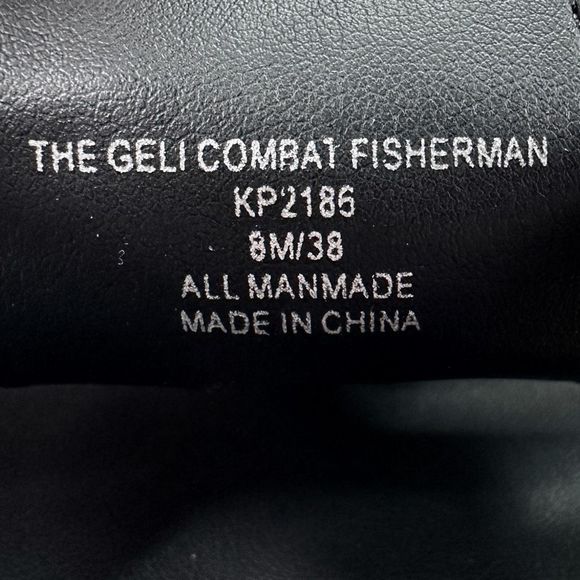 Katy Perry The Geli® Combat Fisherman Platform Sandals - Size 8 - Picture 7 of 9